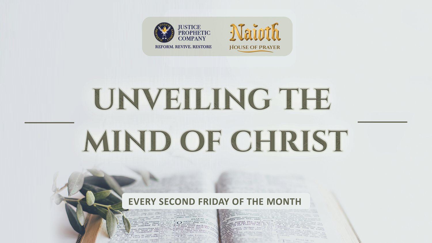 Unveiling the Mind of Christ